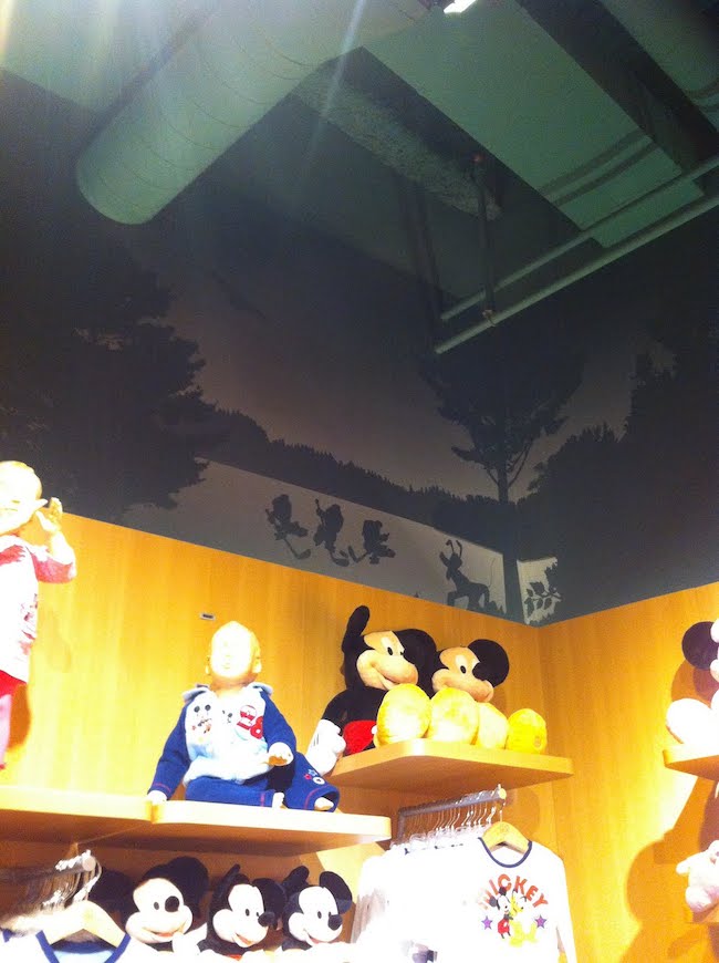 Disney Store Mall of America Ceiling Decor