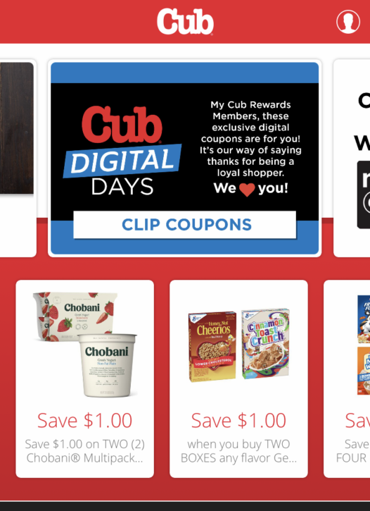 Cub Foods app