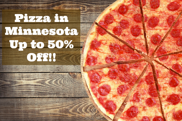 Pizza in Minnesota Up to 50 Percent Off