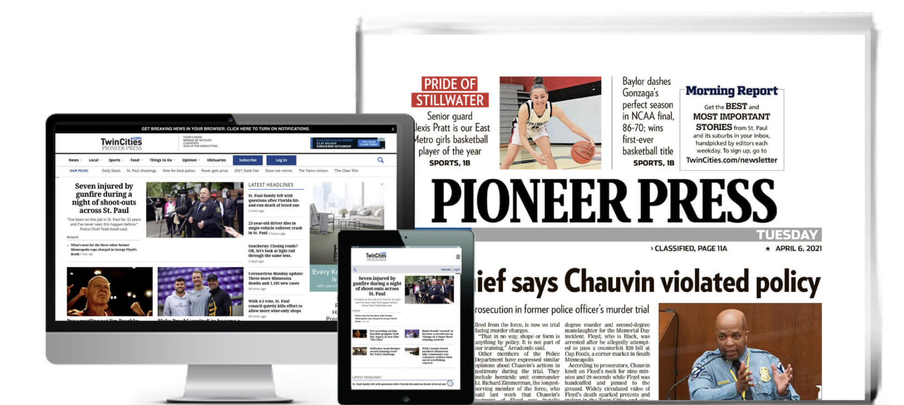 St Paul Pioneer Press Subscription Options.