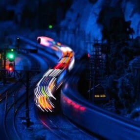 Twin City Model Railroad Museum Night Trains