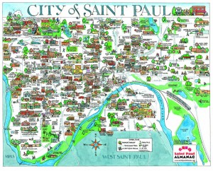 City of st. paul map