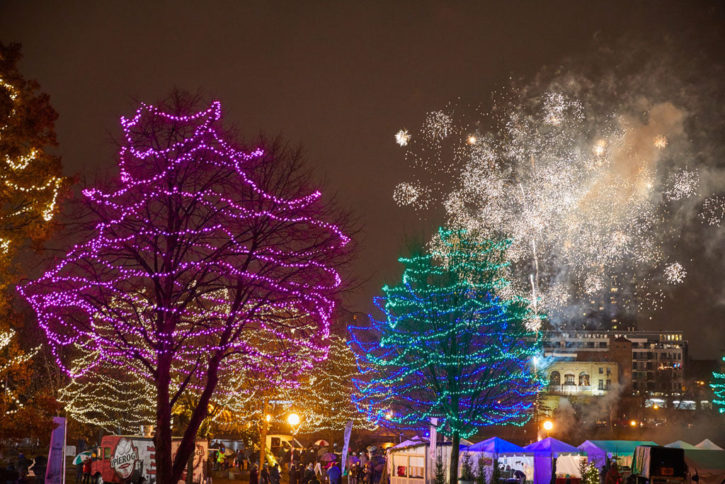 Minneapolis Holidazzle Fireworks