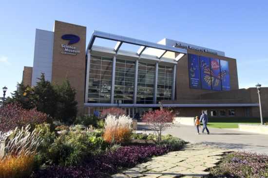 Outdoor image of the Science Museum of MN.