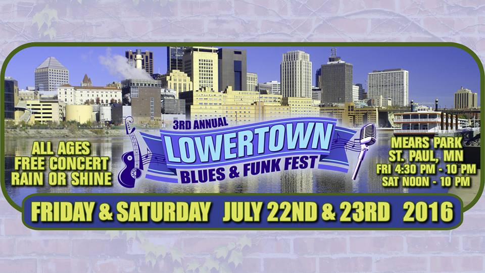 3rd Annual Lowertown Blues Festival Thrifty Minnesota