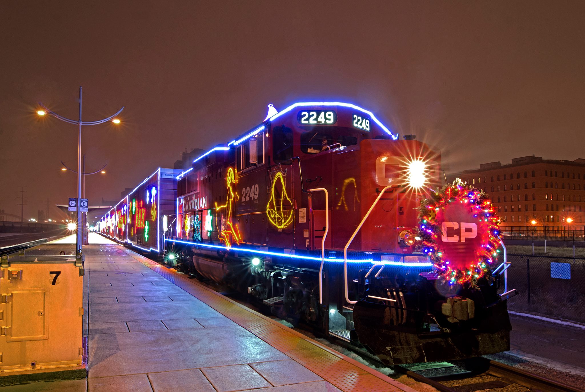 Canadian Pacific Holiday Train Thrifty Minnesota