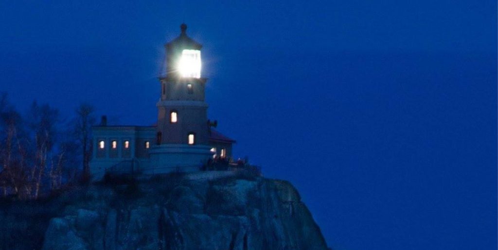 Split Rock Lighthouse beacon