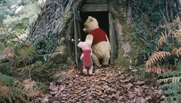 Piglet and Pooh in Disney’s live-action adventure CHRISTOPHER ROBIN.