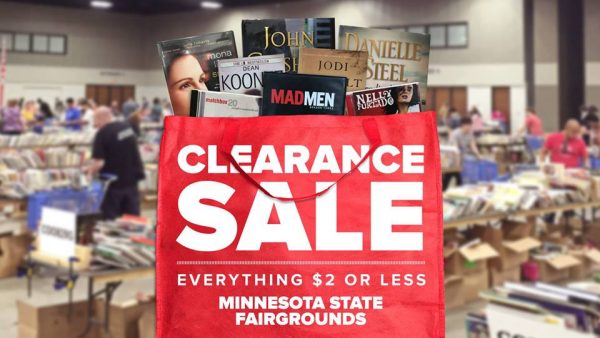 Half Price Books Clearance Sale Minnesota State FAir