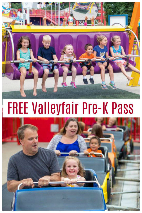 FREE Valleyfair Pre-K Pass for Children Ages 3-5 - Thrifty Minnesota