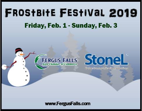 Fergus Falls Frostbite Festival – February 1st through 3rd - Thrifty  Minnesota