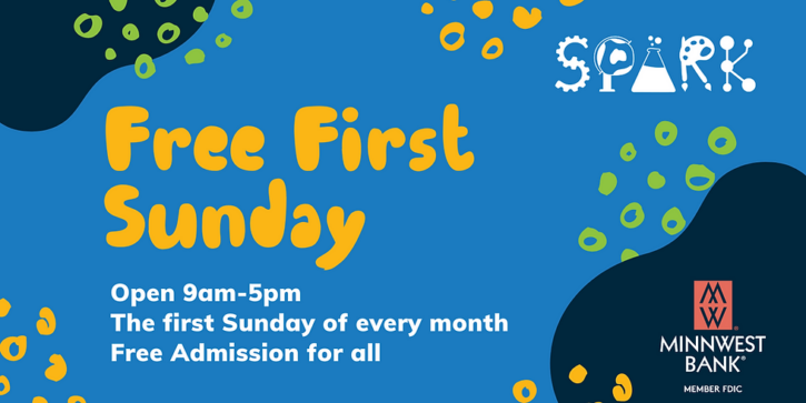 Free First Sunday SPARK Museum Rochester