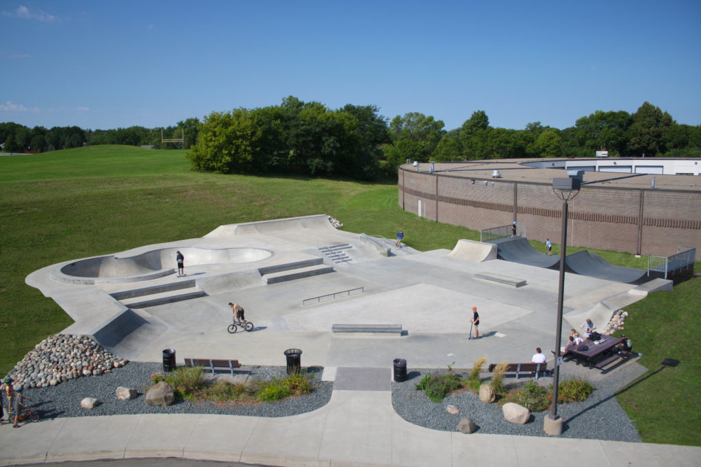 Burnsville Lions Skate Park Thrifty Minnesota