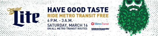 free Metro Transit rides