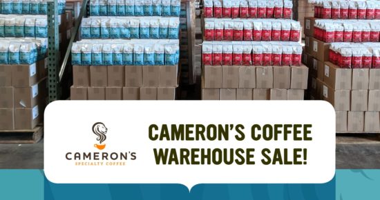 Cameron's Coffee Warehouse Sale
