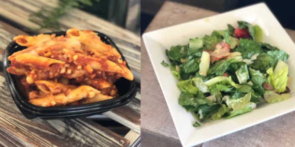 Valleyfair Mostaccioli and Salad