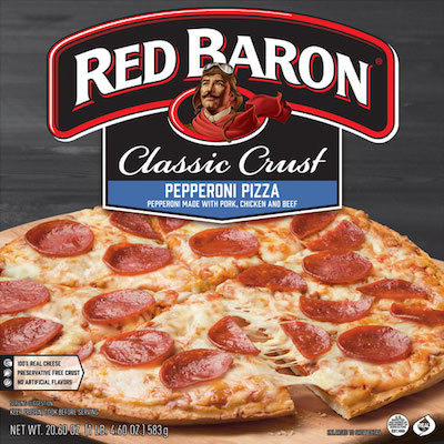 red baron pizza