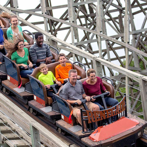 Renegade ride at Valleyfair