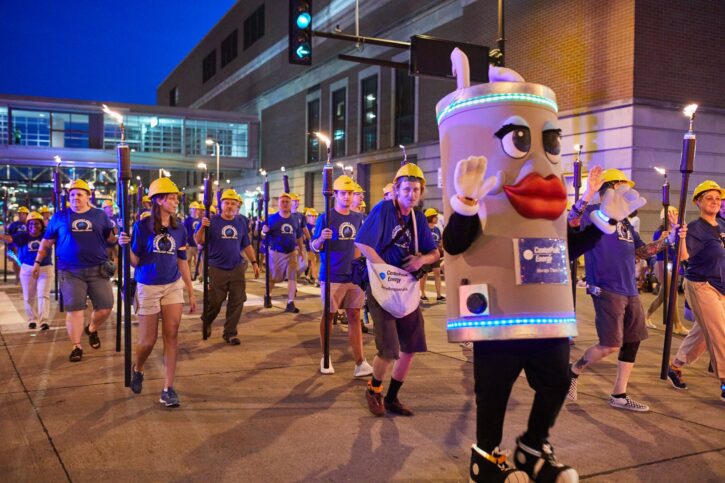 Aquatennial CenterPoint Energy Torchlight Parade Minneapolis