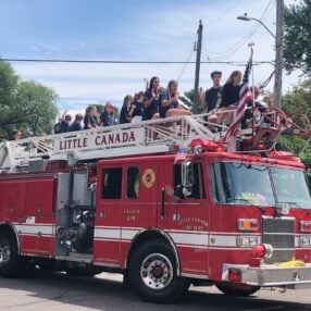 Fire Truck Canadian Days Parade