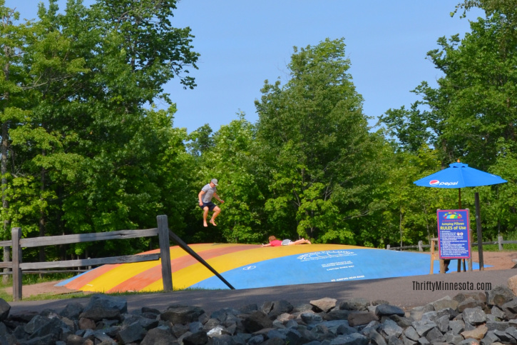 Spirit Mountain Jumping Pillow