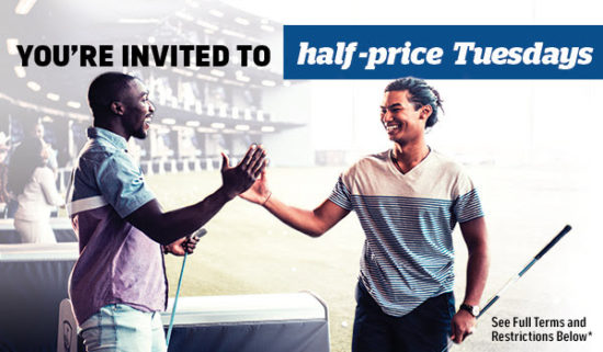 Topgolf Half Price Tuesdays