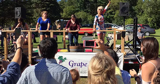 Saint Croix Vineyards Grape Stomp Festival