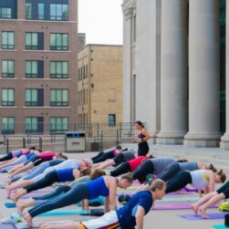 Union Depot free yoga Outdoors