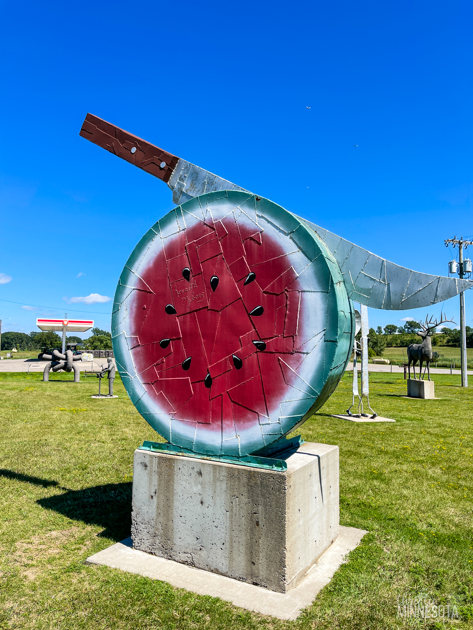 Watermelon Nyberg Sculpture Park