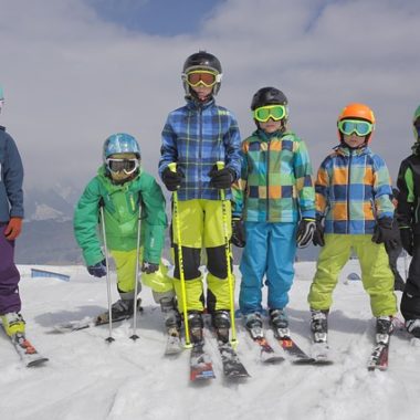 Kids Skiing