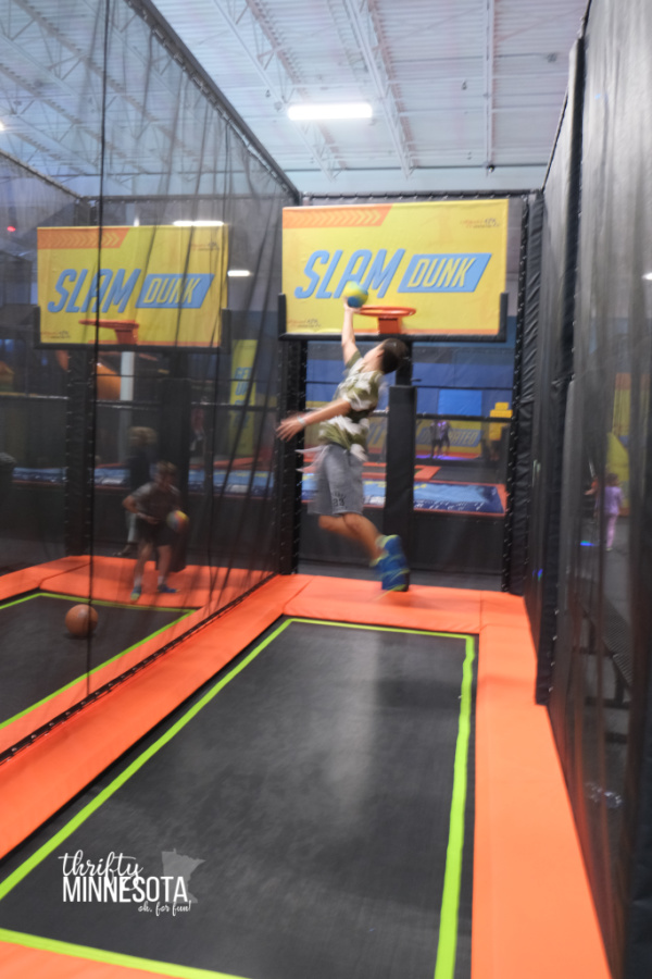 Urban Air Trampoline Park Slam Dunk