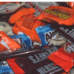 leftover halloween candy