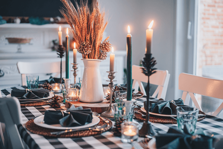 tablescape for holidays