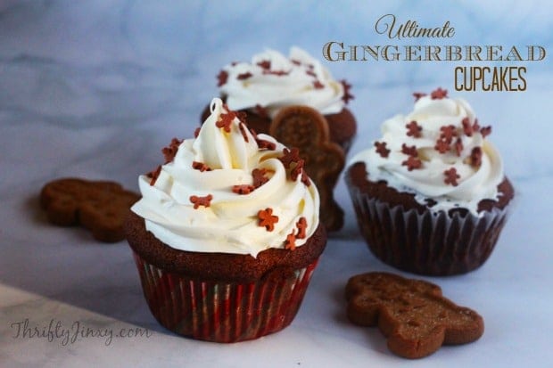 Ultimate Gingerbread Cupcakes Recipe.