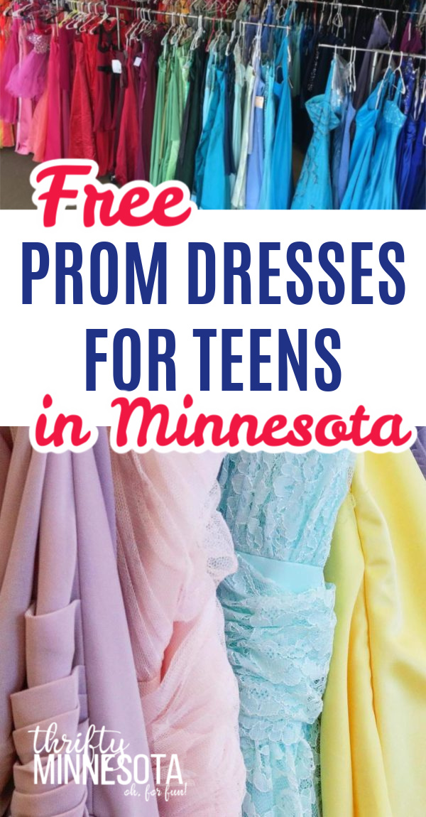 Free Prom Dresses for Teens in Minnesota.