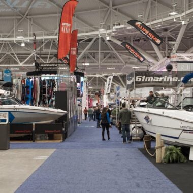 Minneapolis Boat Show Floor