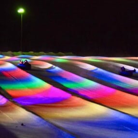 Buck Hill tubing event.