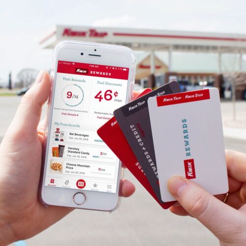 Kwik Trip App and Reward Cards