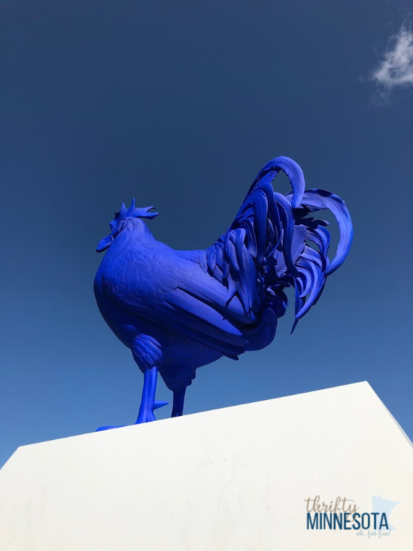 Blue Chicken Minneapolis Sculpture Garden