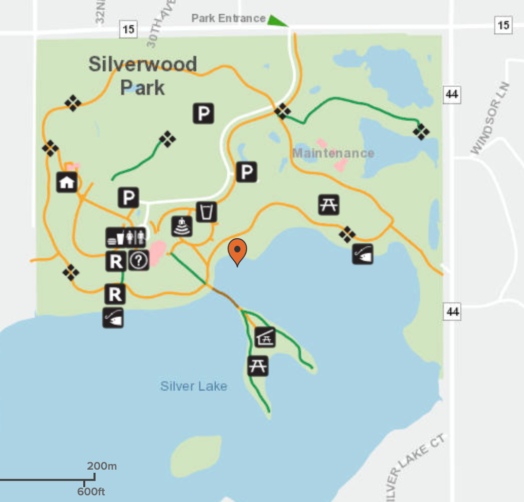 Silverwood RV Park Map