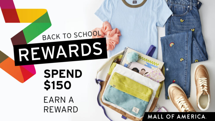 Mall of America Back to School Rewards