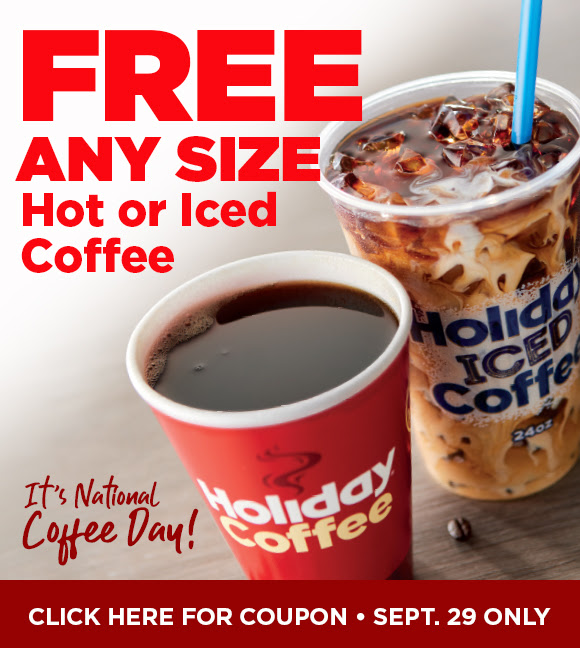 Holiday FREE Coffee Coupon + Other National Coffee Day Deals! Thrifty