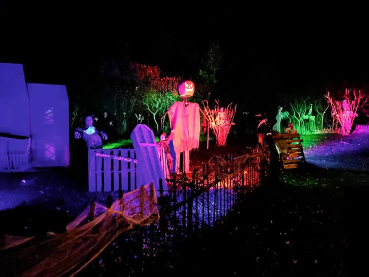 display at Ghastly Acres in Monticello