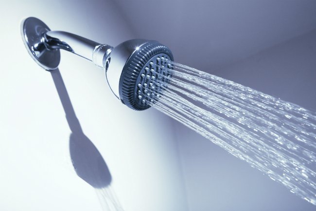 water saving shower head