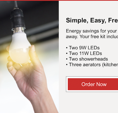 Xcel free home energy kit
