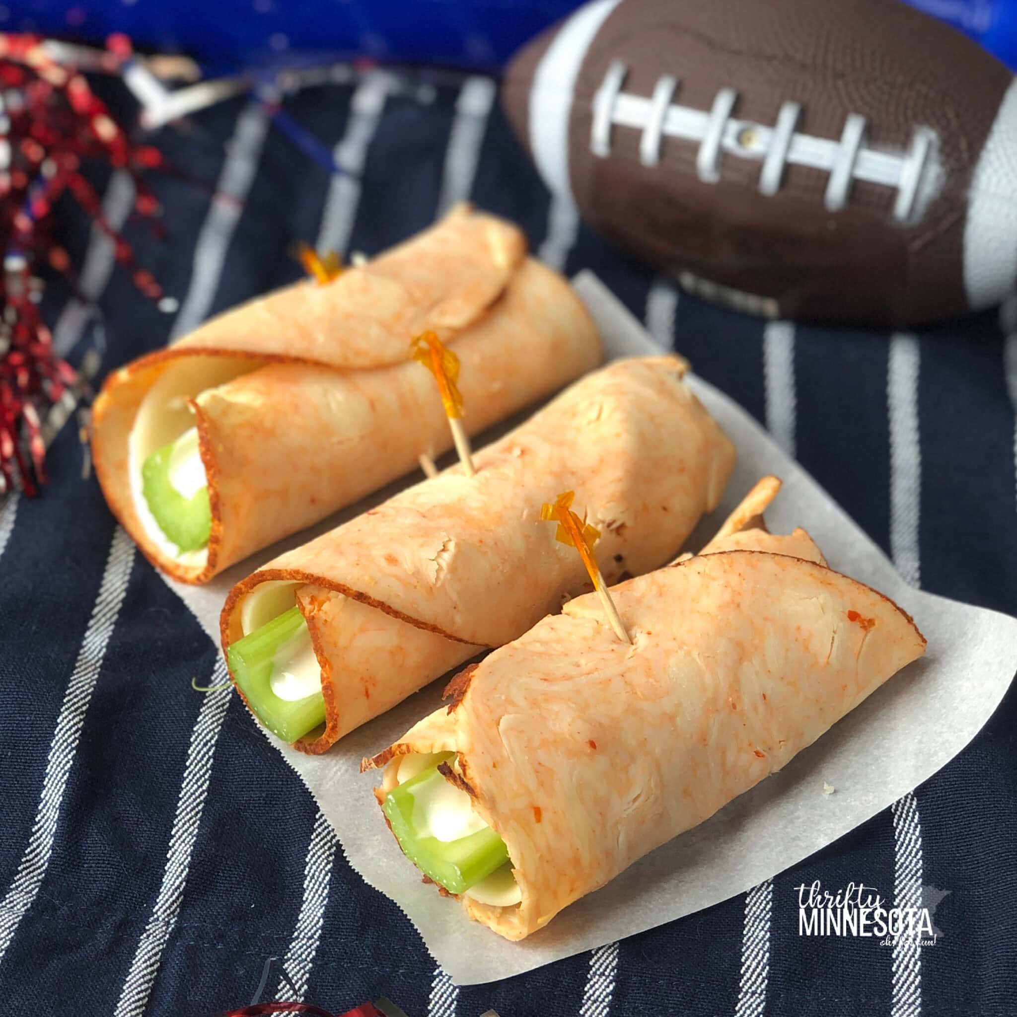 Buffalo Chicken RollUps Recipe for the Big Game Thrifty Minnesota