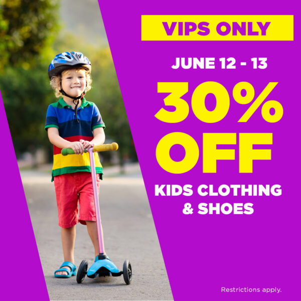 Goodwill Kids Clothing & Shoes Sale – 30% Off - Thrifty Minnesota