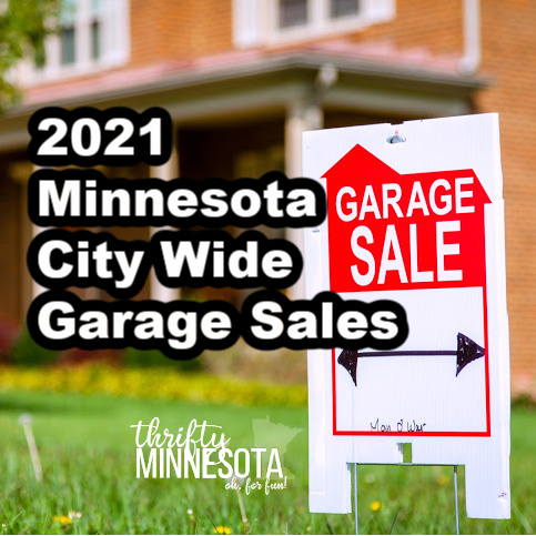 2021 Minnesota City Wide Garage Sales List Thrifty Minnesota [ 483 x 483 Pixel ]