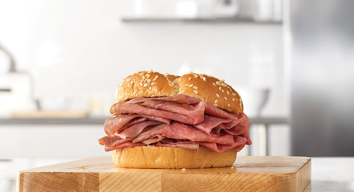 arbys roast beef sandwich