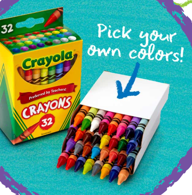 Crayola is celebrating National Crayon Day!